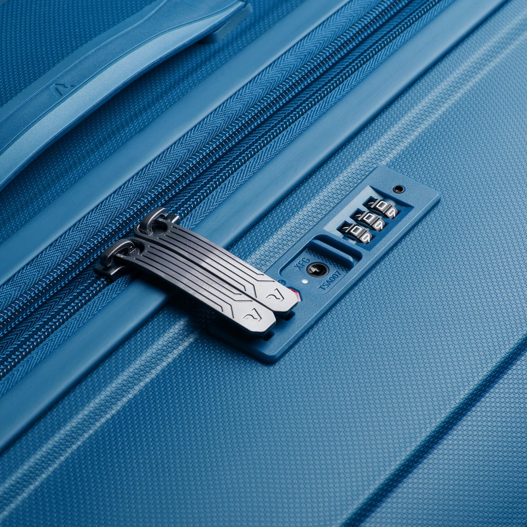 Roncato trolley grande in polipropilene "B-Flying" Azzurro 418181.88 DENIM