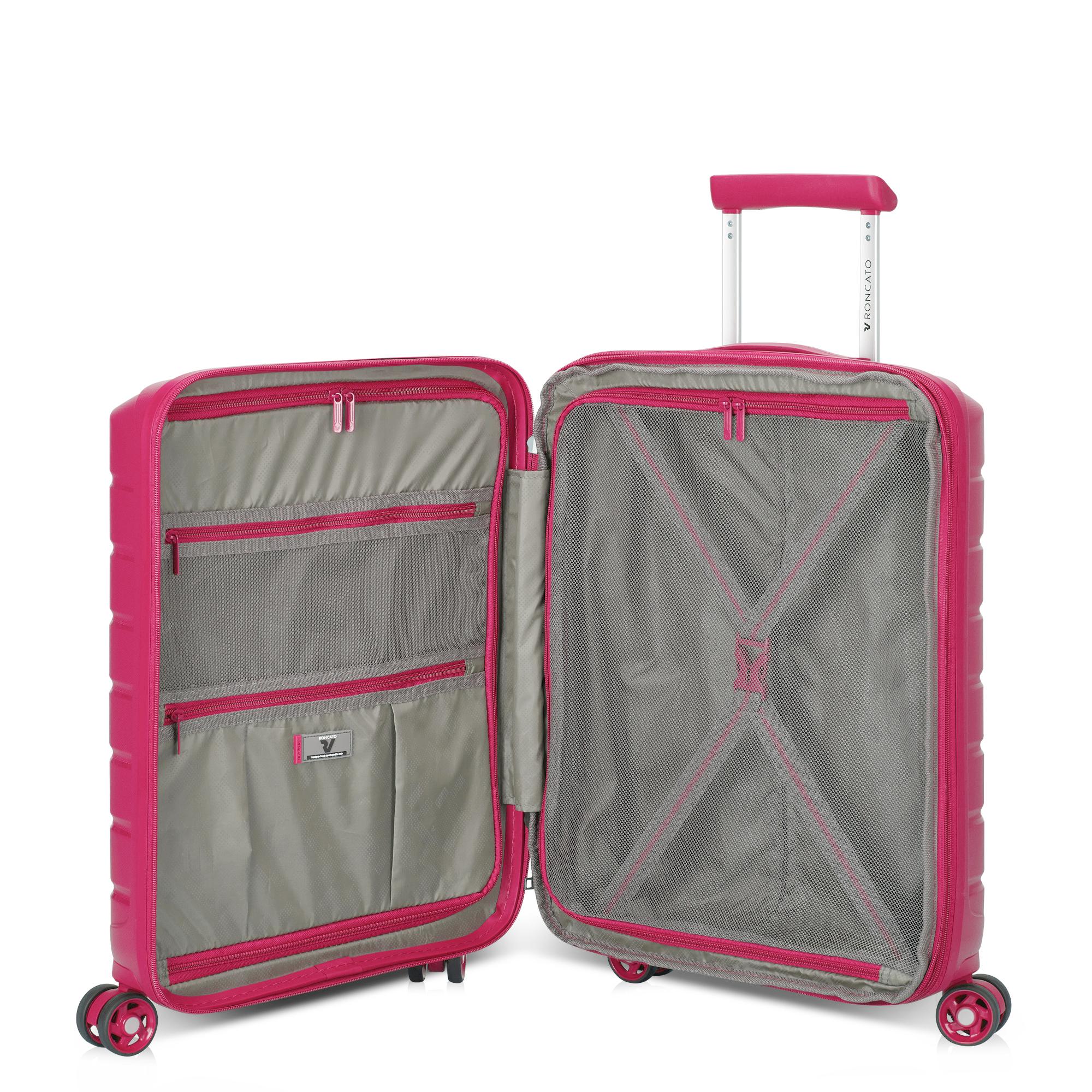 Roncato trolley cabina in polipropilene "B-Flying" Fucsia 418183.39 MAGENTA
