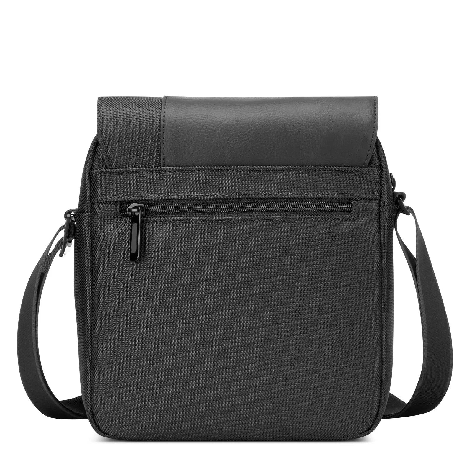 Roncato borsello in tessuto ed ecopelle "Panama 4 Nero 400896.01 NERO
