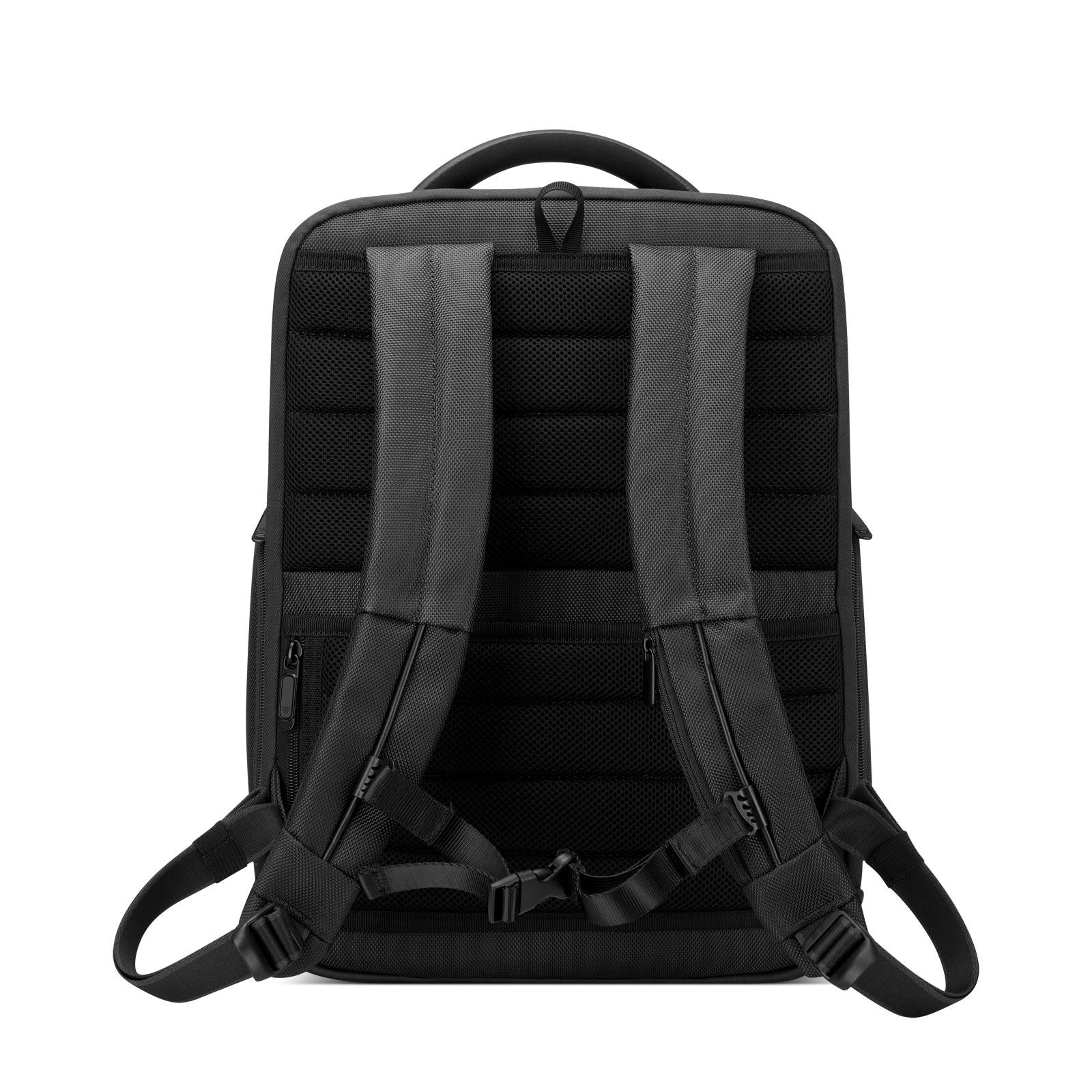 Roncato zaino in tessuto ed ecopelle "Panama 4 Nero 400900.01 NERO