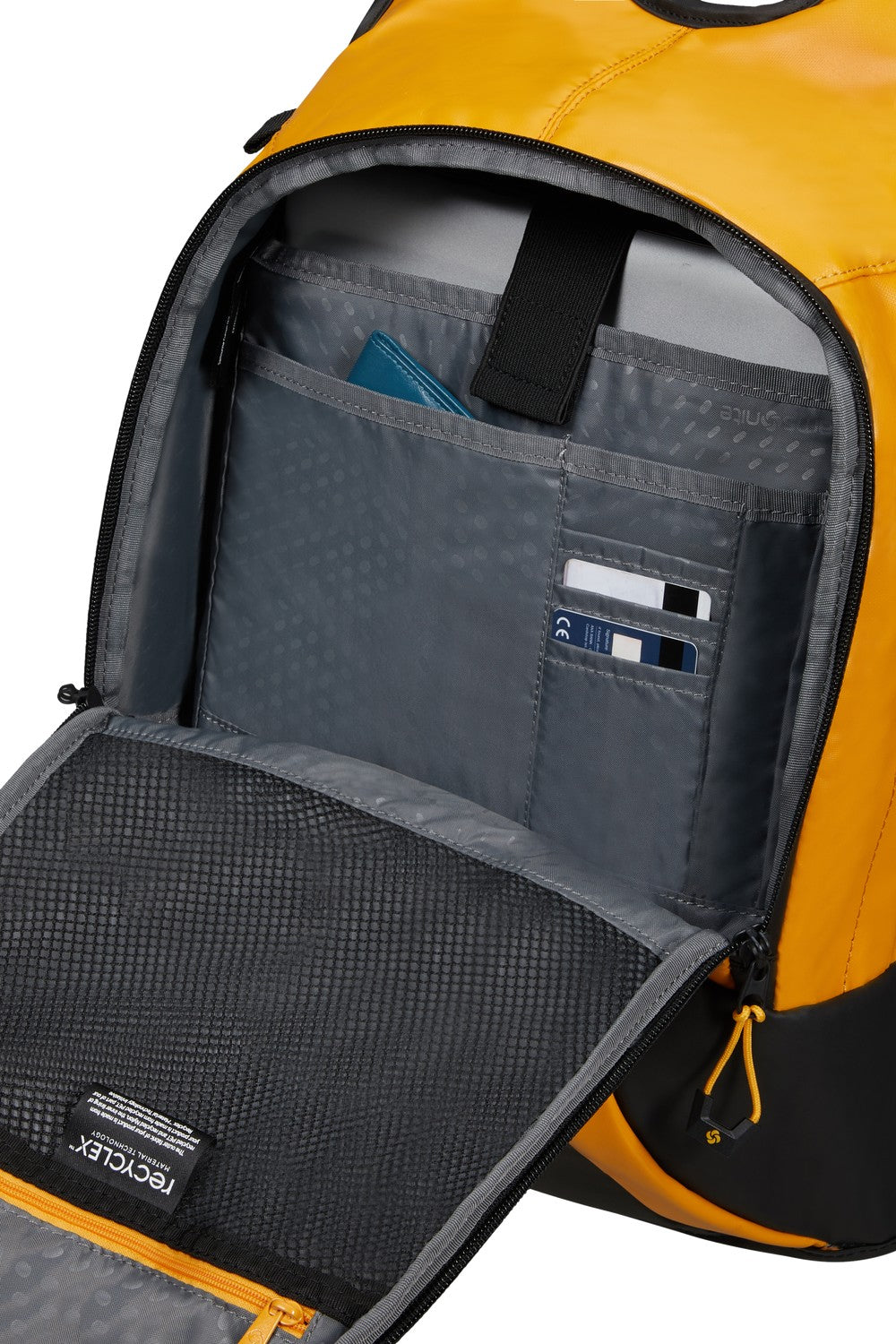 Samsonite zaino in tessuto "Ecodiver" Giallo 140809.1924 YELLOW