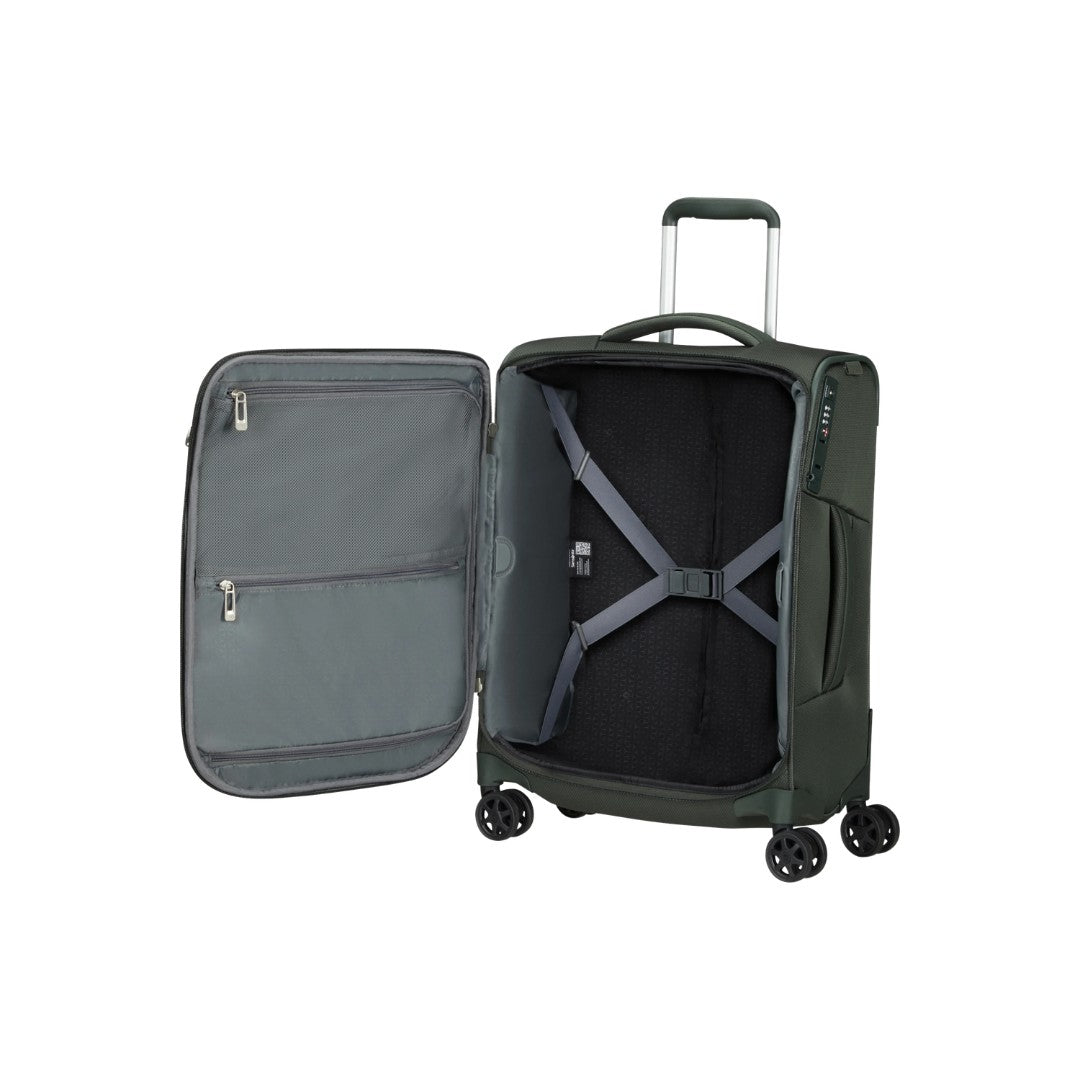 Samsonite trolley cabina in tessuto "Respark" Verde 143328.1339 FOREST GREEN
