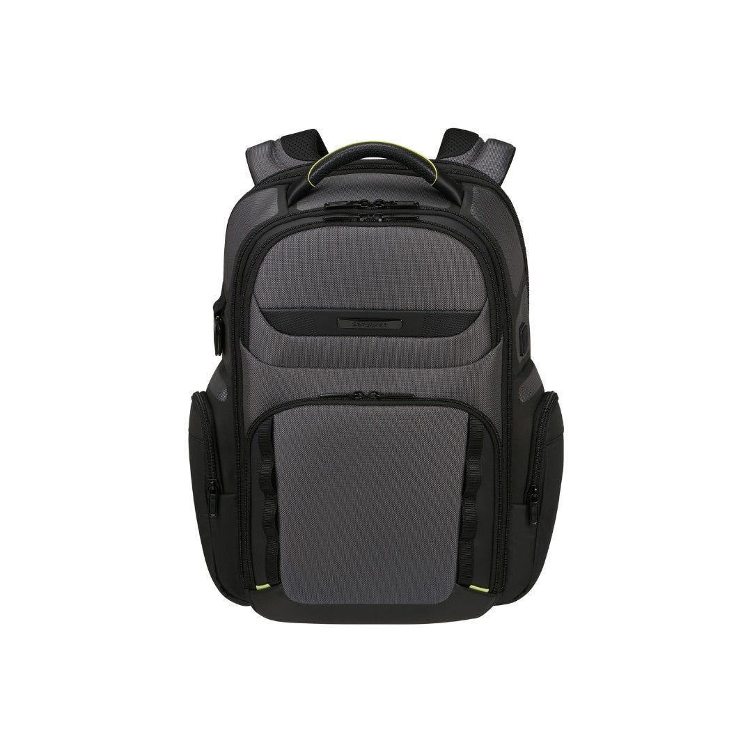 Samsonite zaino porta pc espandibile in tessuto "Pro-Dlx 6" Grigio 147137.A123 FRAMED