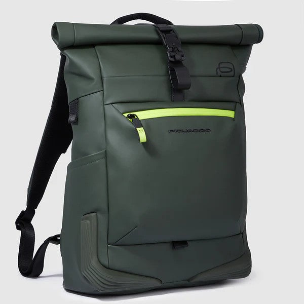 Piquadro zaino in tessuto "C2O" Verde CA6291C2OW.VE
