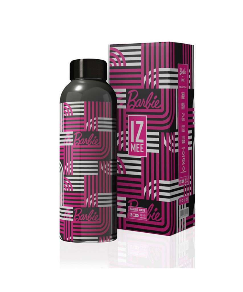 Bboom bottiglia termica in acciaio "Barbie" Multicolor BARBIE.GEOM FUXIA