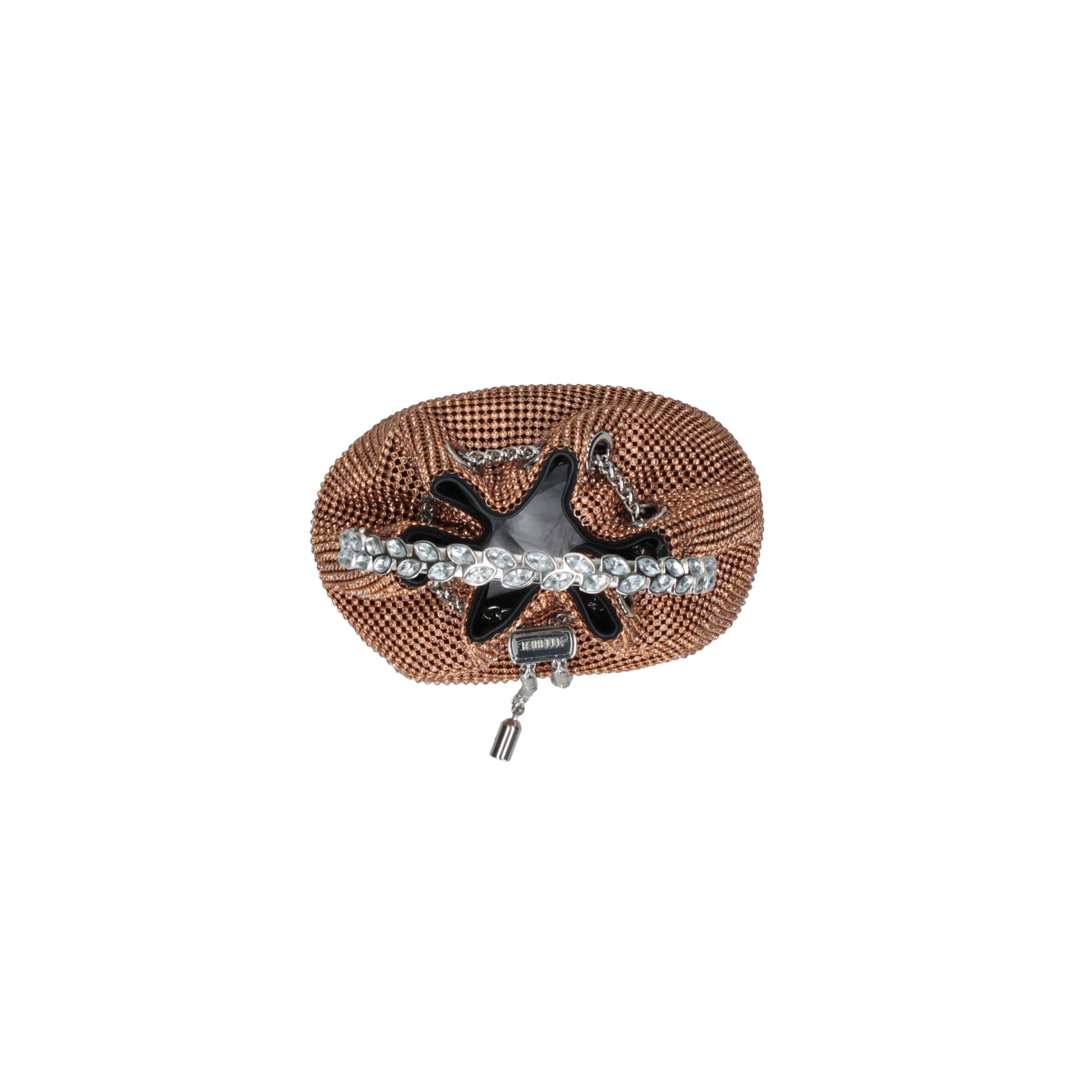 REBELLE borsa a mano in tessuto "Funny" Oro 1WR102TX0142.A642 PLATINUM