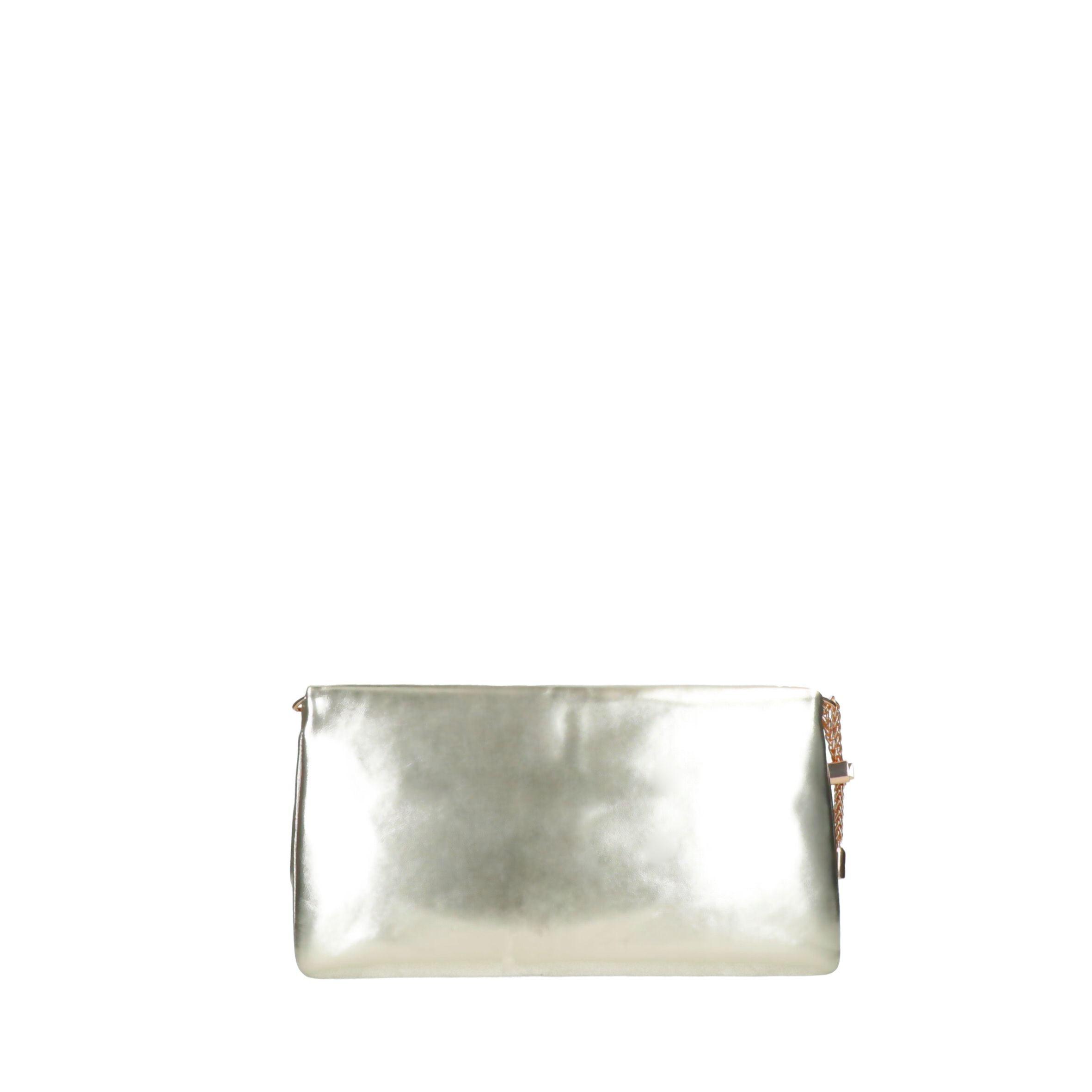 REBELLE pochette in pelle "Elisabetta" Platino 1WR119LEO487.A642 PLATINUM