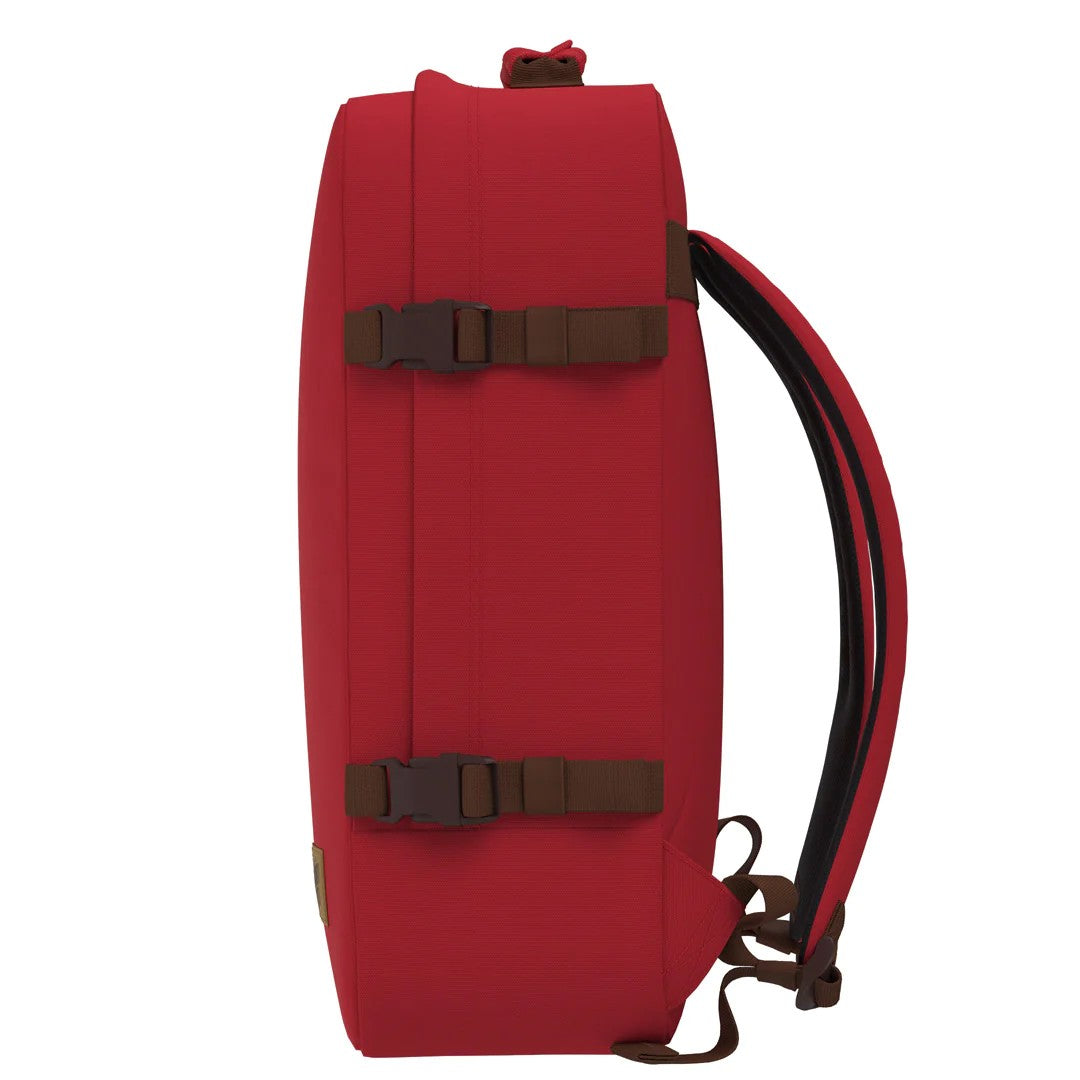 Cabin Zero zaino 44L da viaggio in tessuto "Classic" Rosso CZ06.2303 LONDON RED