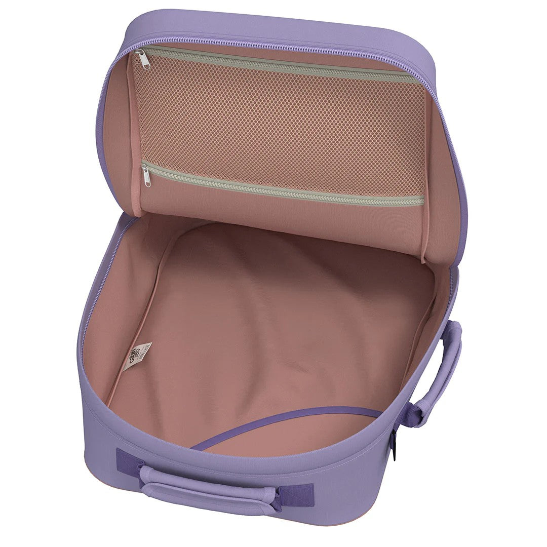 Cabin Zero zaino 44L da viaggio in tessuto "Classic" Viola CZ06.2304 SMOKEY VIOLET