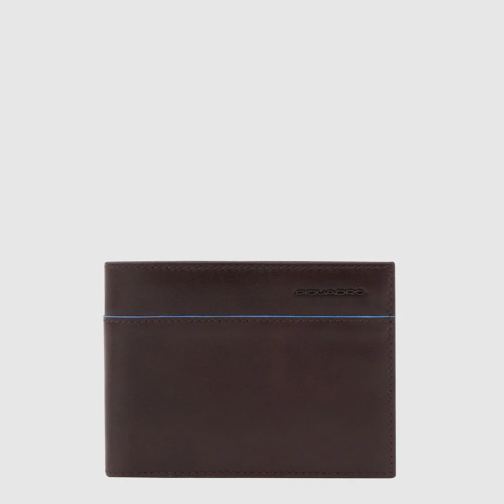 Piquadro portafogli in pelle "Blue Square Revamp" Marrone PU6190B2VR.MO