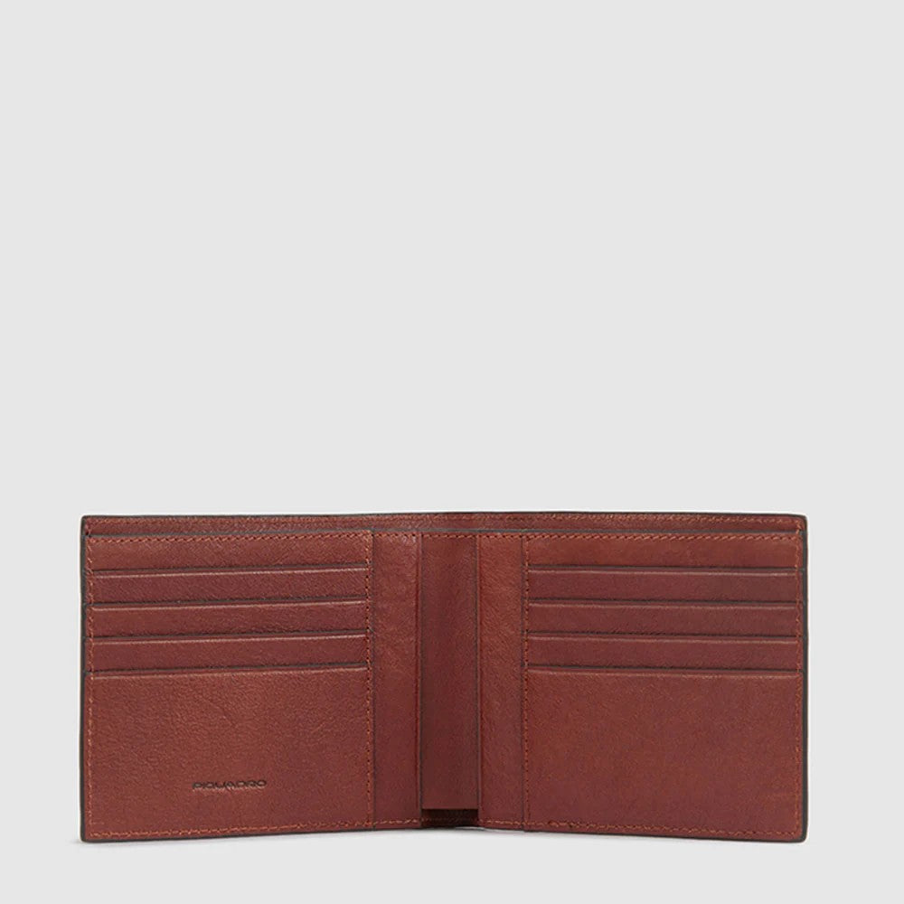 Piquadro portafogli in pelle "Black Square" Cuoio PU6190B3R.CU