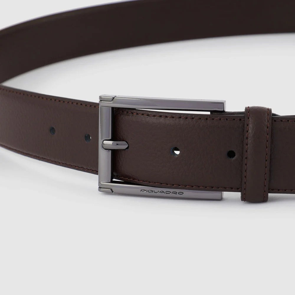 Piquadro cintura in pelle "Modus Special" Marrone CU5927MOS.M