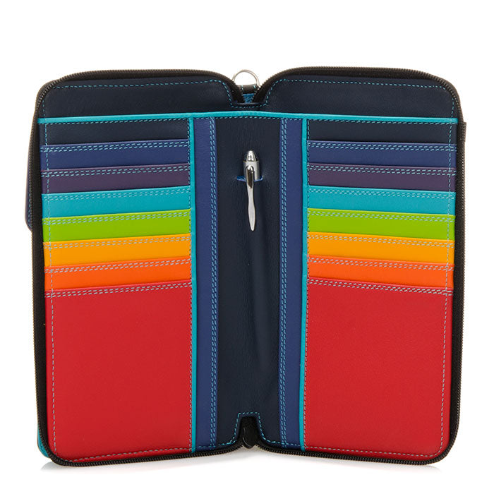 Mywalit porta cellulare in pelle "Classic" Multicolor 1220.4 BLACK PACE