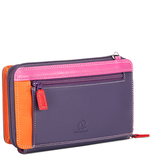 Mywalit porta cellulare in pelle "Classic" Multicolor 1220.75 SANGRIA MULTI