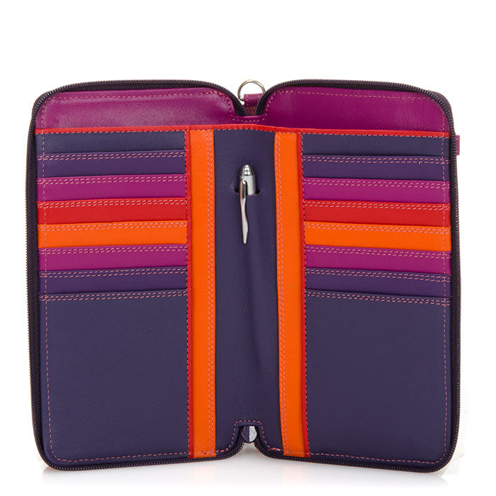 Mywalit porta cellulare in pelle "Classic" Multicolor 1220.75 SANGRIA MULTI