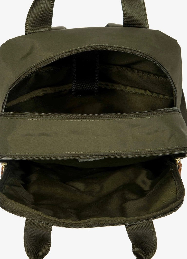 Bric's zaino in tessuto "X-Collection" Verde BXL43756.078 OLIVA