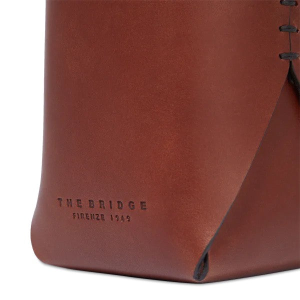 The Bridge portapenne in pelle "Lifestyle" Marrone 09225301.14