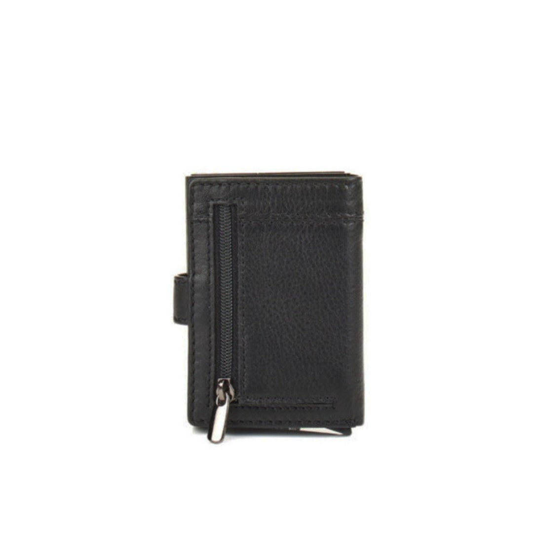 Gianni Conti portafogli compatto in pelle "Casual" Nero 1817107.10