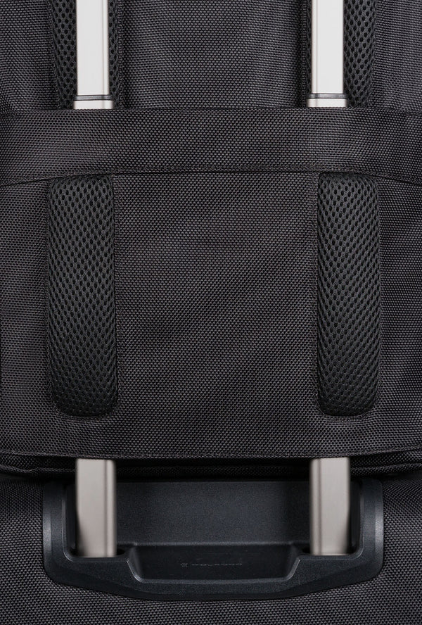 Piquadro zaino in tessuto e pelle "Brief 2 Nero CA3214BR2.N