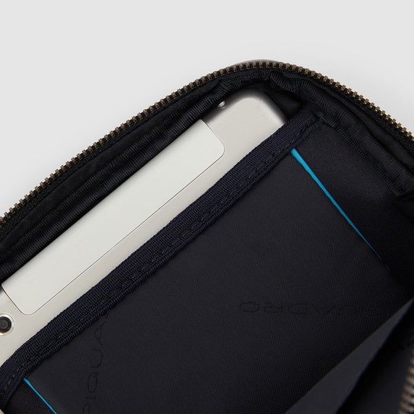 Piquadro borsello in pelle "Modus Special" Blu CA3084MOS.BLU