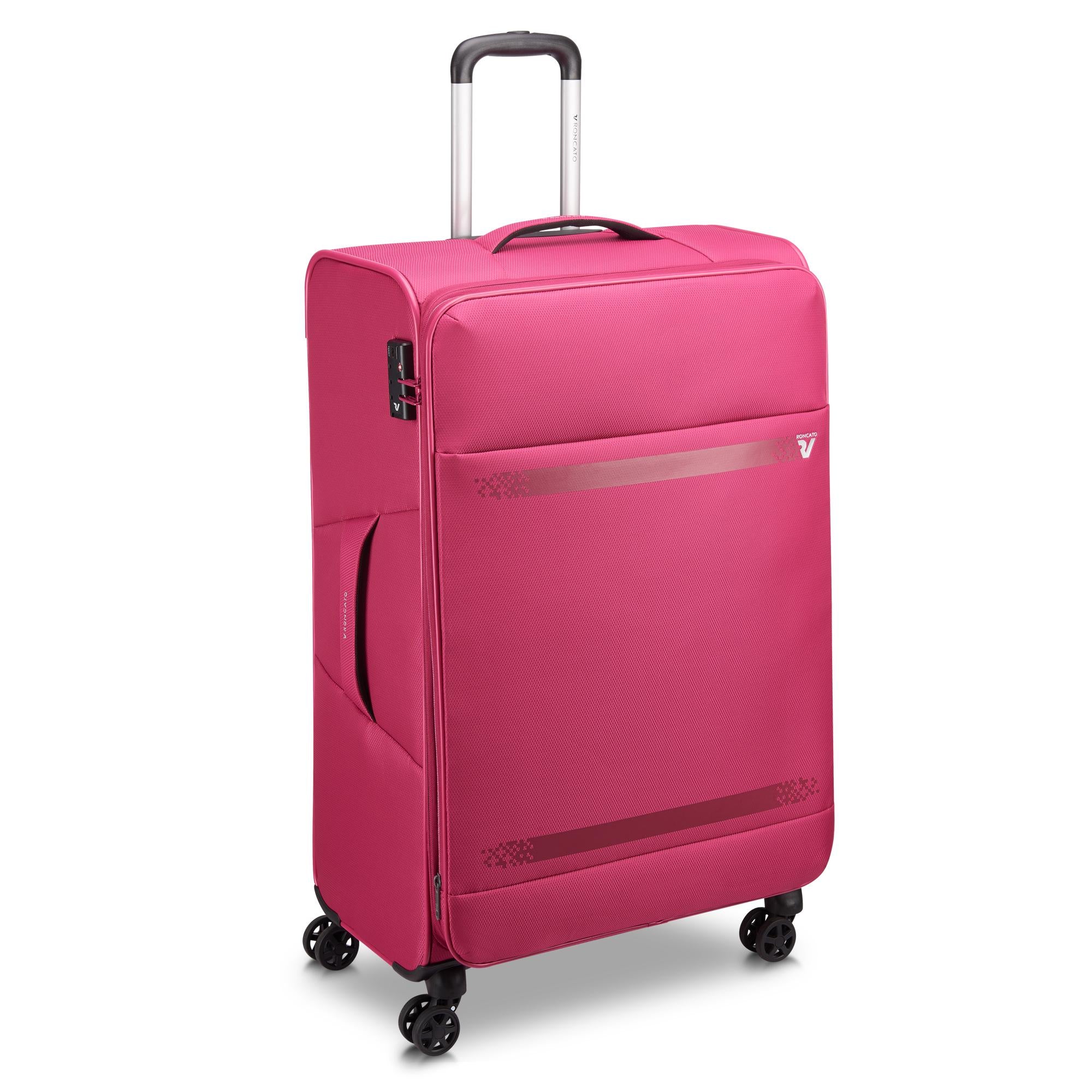 Roncato trolley grande in tessuto "Jazz" Fucsia 414641.19 MAGENTA