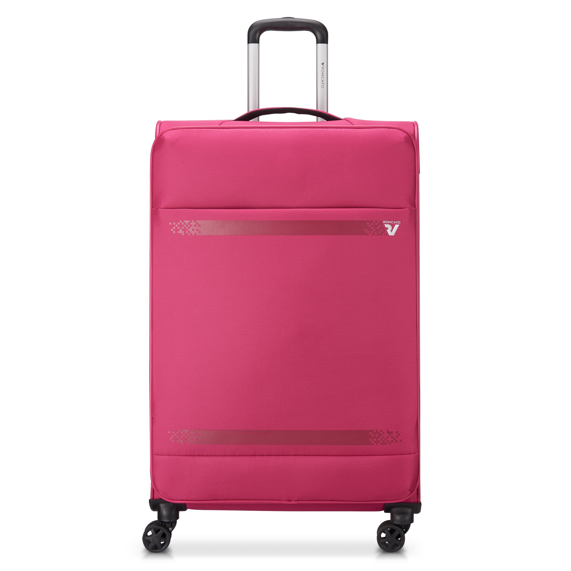 Roncato trolley grande in tessuto "Jazz" Fucsia 414641.19 MAGENTA