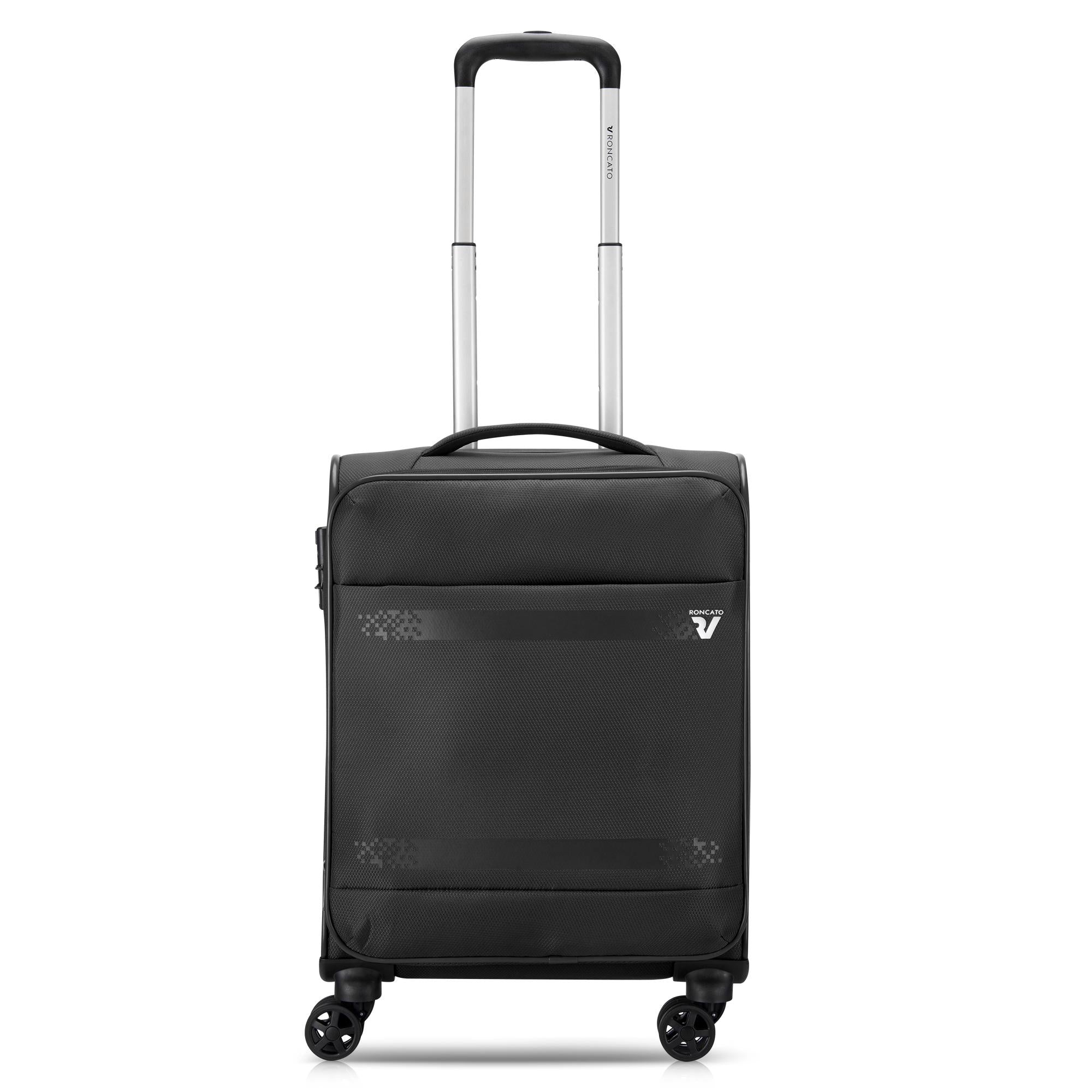 Roncato trolley cabina in tessuto "Jazz" Nero 414643.01 NERO