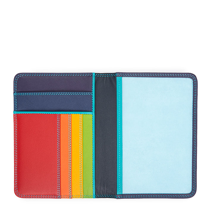 Mywalit porta passaporto in pelle "Classic" Multicolor 5000.4 BLACK/PACE