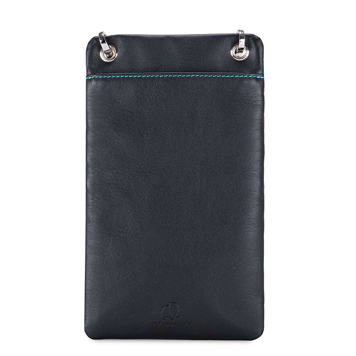Mywalit porta documenti da collo in pelle "Classic" Multicolor 5001.4 BLACK/PACE