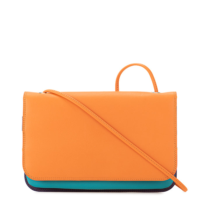 Mywalit portafogli con tracolla in pelle "Classic" Multicolor 5003.115 COPACABANA