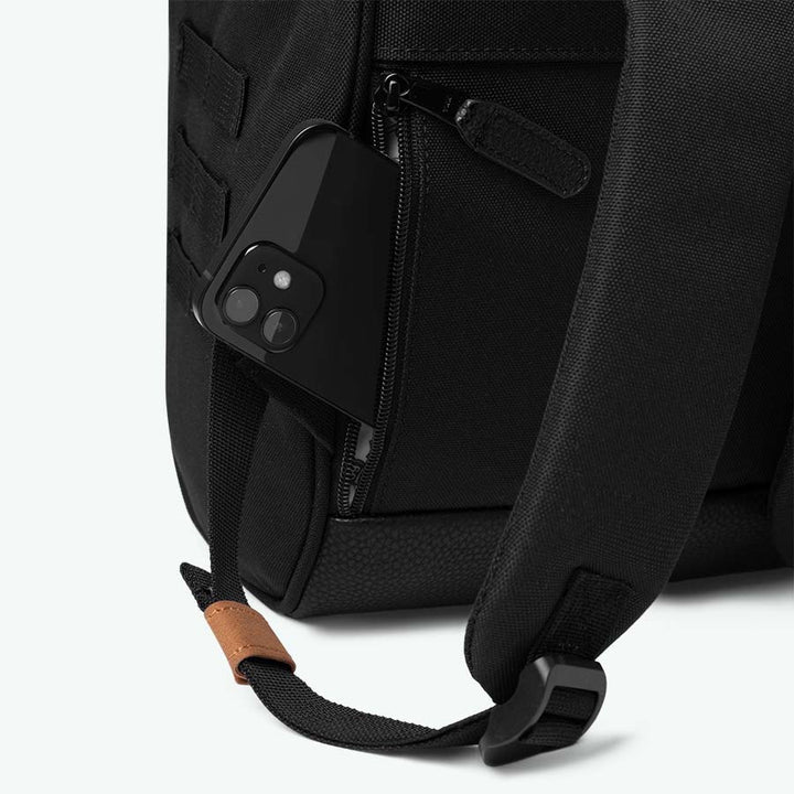 CABAIA zaino in tessuto "Adventurer" Nero ADV-M.360 BERLIN