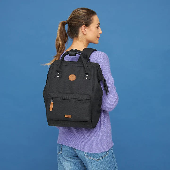 CABAIA zaino in tessuto "Adventurer" Nero ADV-M.360 BERLIN