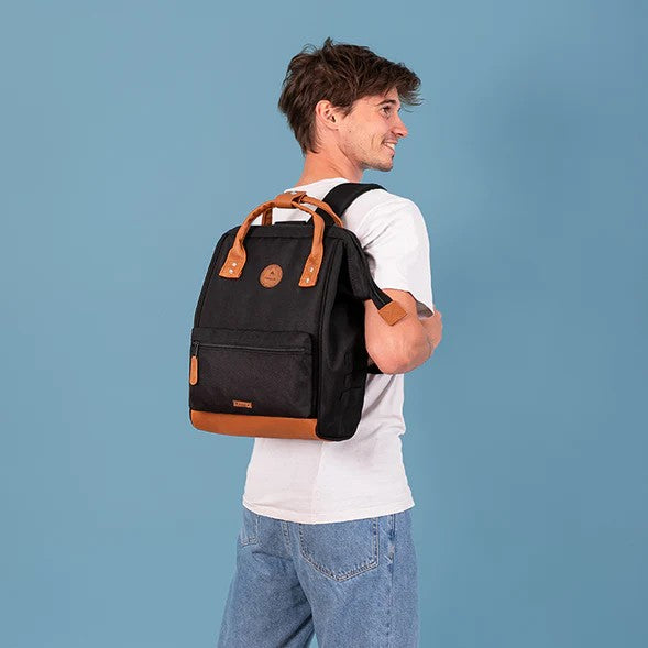 CABAIA zaino in tessuto "Adventurer" Nero ADV-M.378 COLOGNE