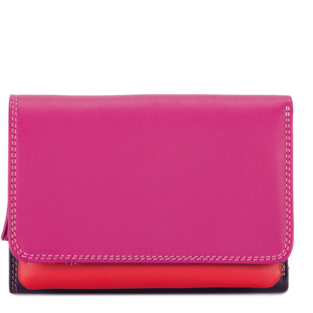 Mywalit portafogli in pelle "Classic" Multicolor 1278.75 SANGRIA MULTI