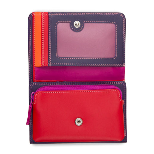Mywalit portafogli in pelle "Classic" Multicolor 1278.75 SANGRIA MULTI