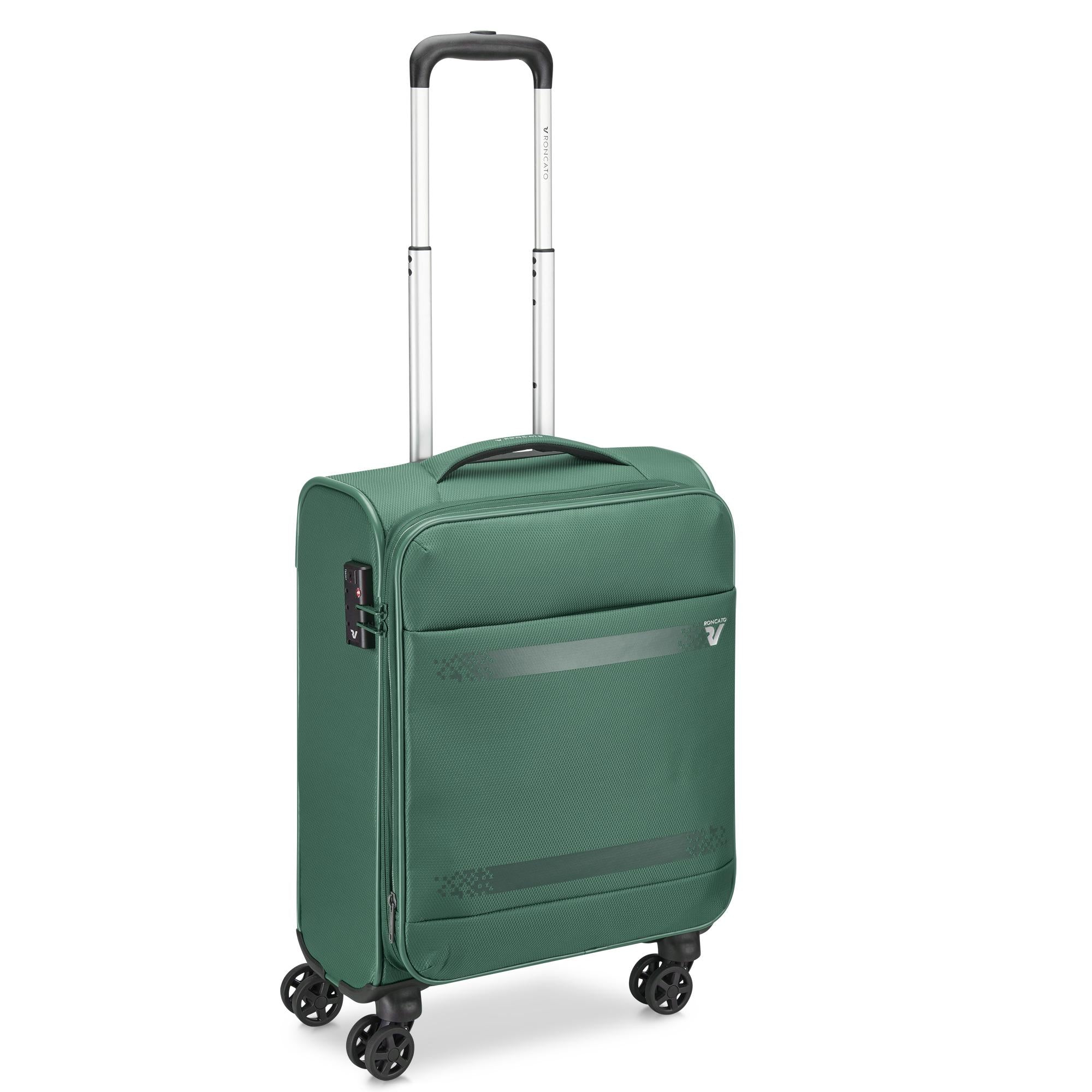 Roncato trolley cabina in tessuto "Jazz" Verde 414643.87 VERDE BOTTIGLIA