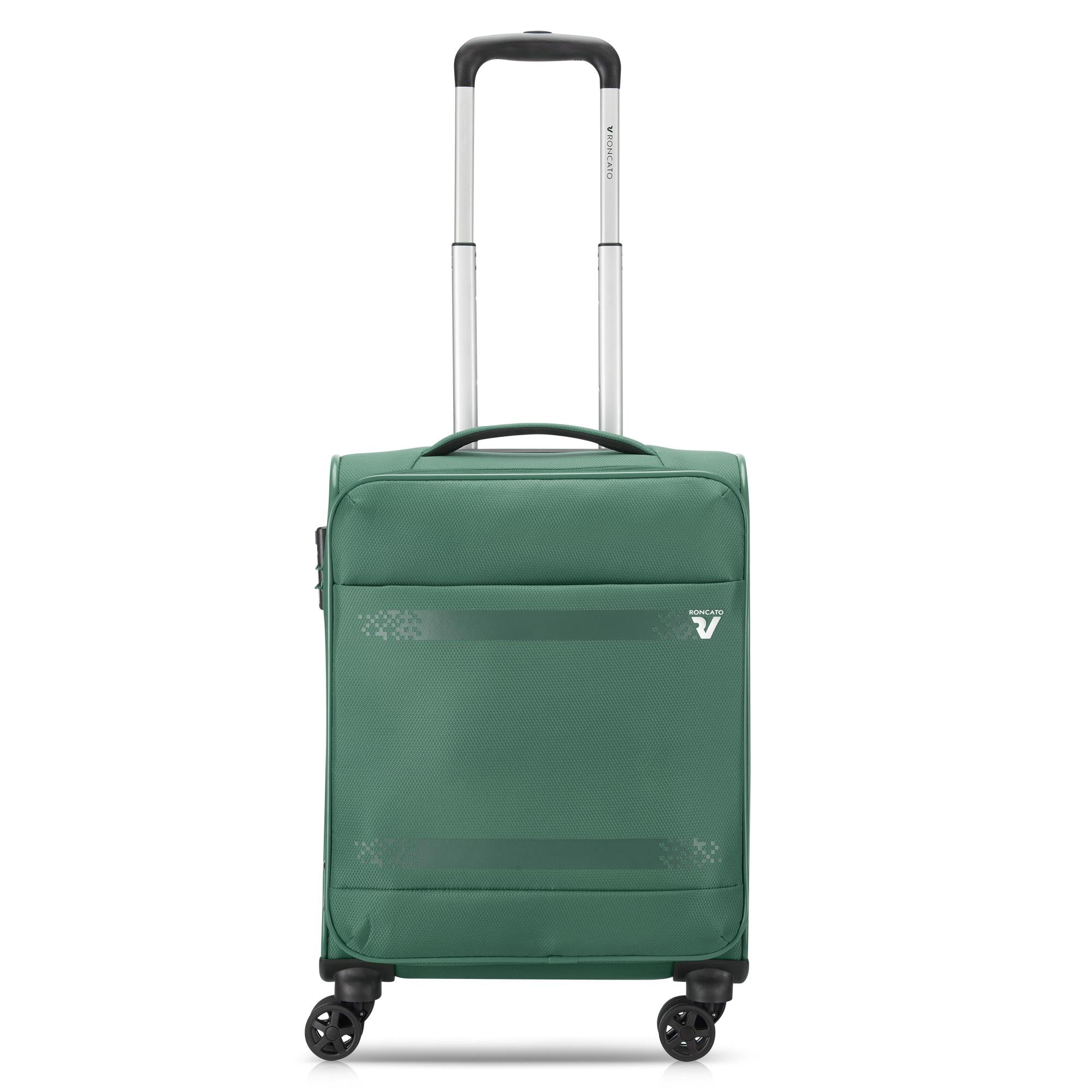 Roncato trolley cabina in tessuto "Jazz" Verde 414643.87 VERDE BOTTIGLIA