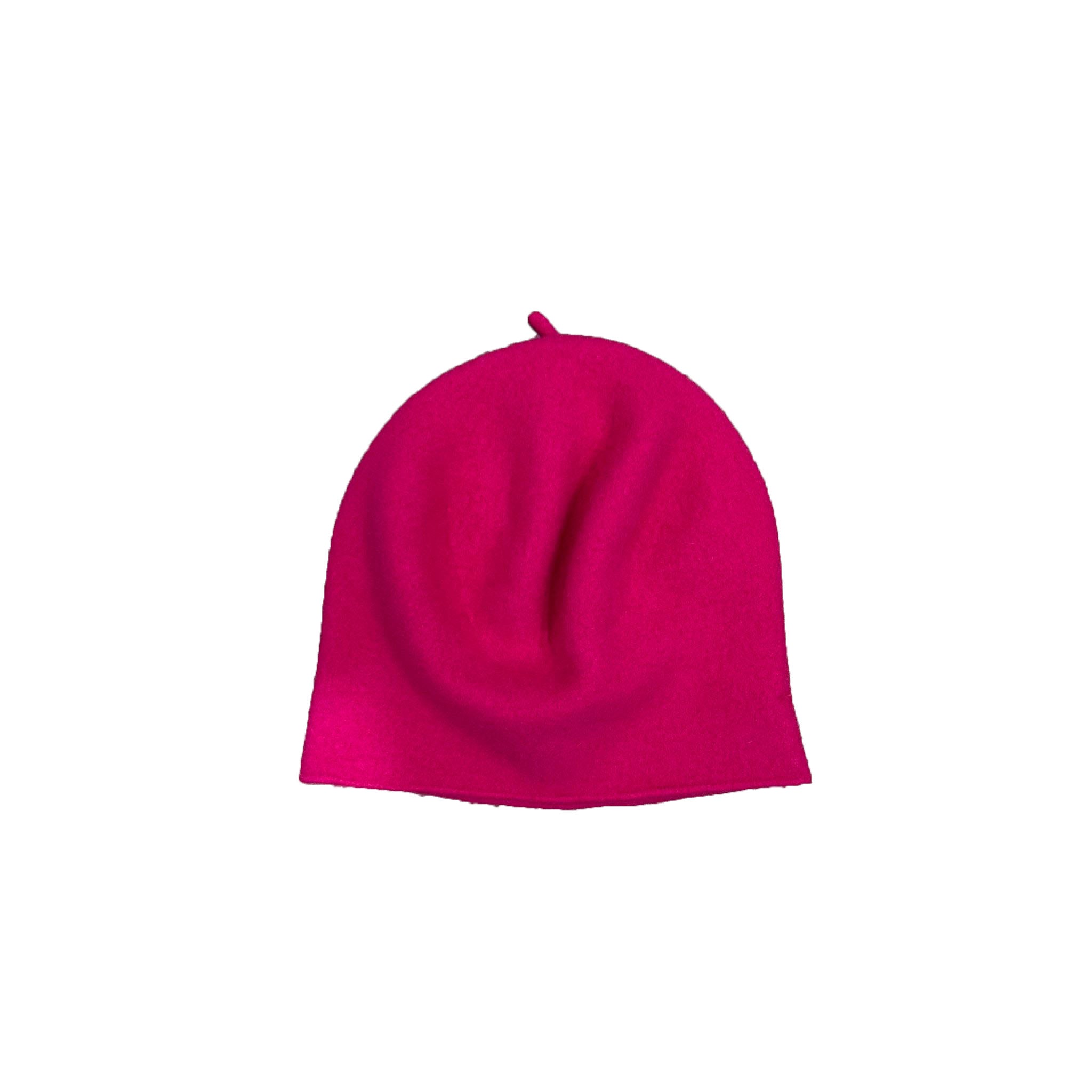 Kopka cappello in lana "Roll Up" Fucsia ROLL UP BERET.PINK