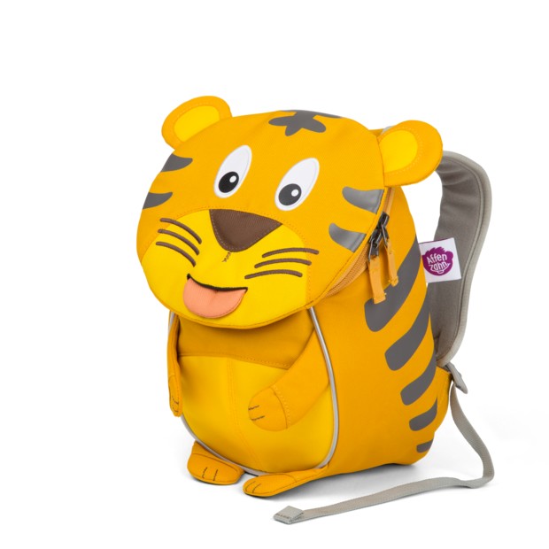 Affenzahn zainetto kids in tessuto Giallo PICCOLO AMICO.TIGRE
