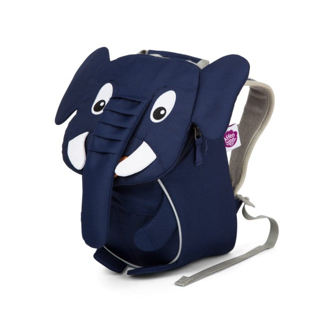 AFFENZAHN zainetto kids in tessuto Blu PICCOLO AMICO.ELEFANTE