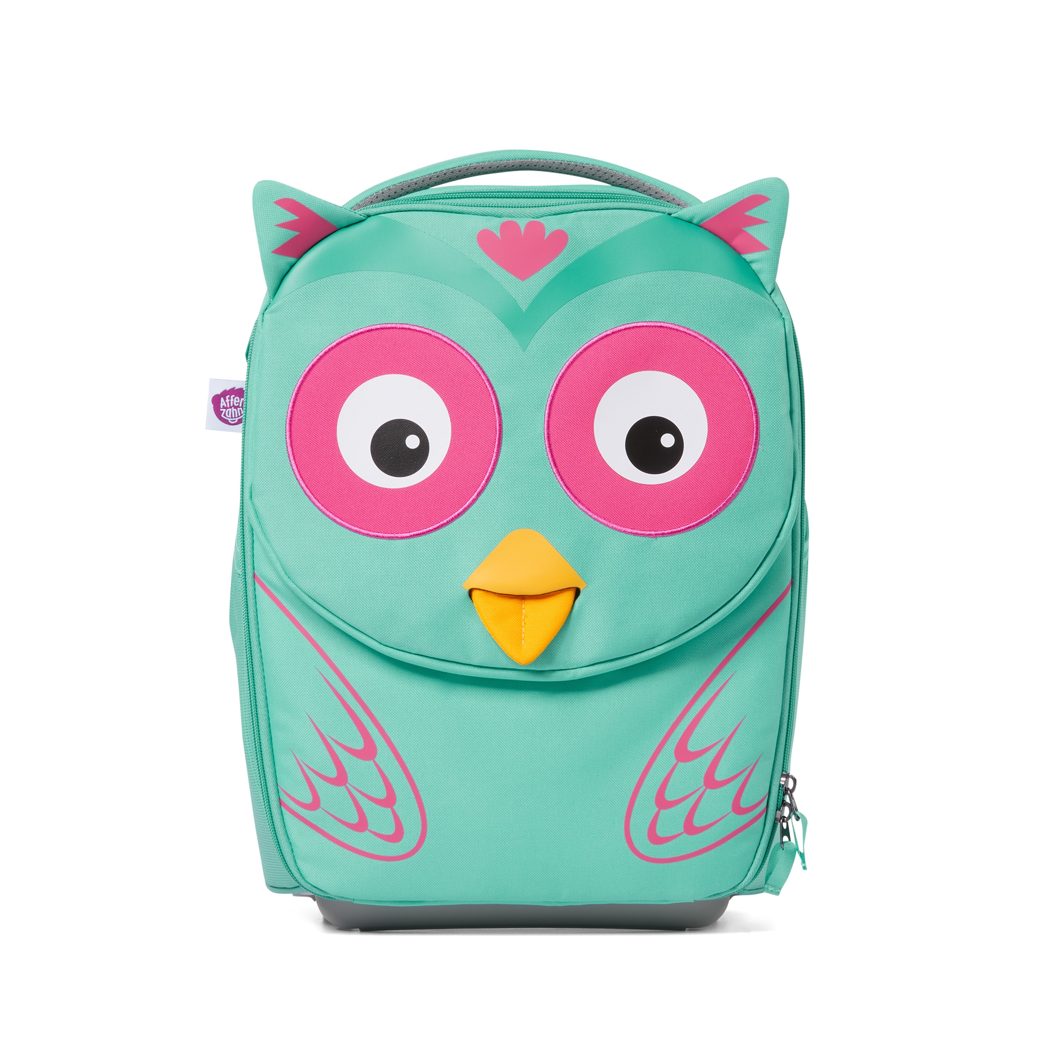 AFFENZAHN trolley kids in tessuto Verde acqua TROLLEY.GUFO