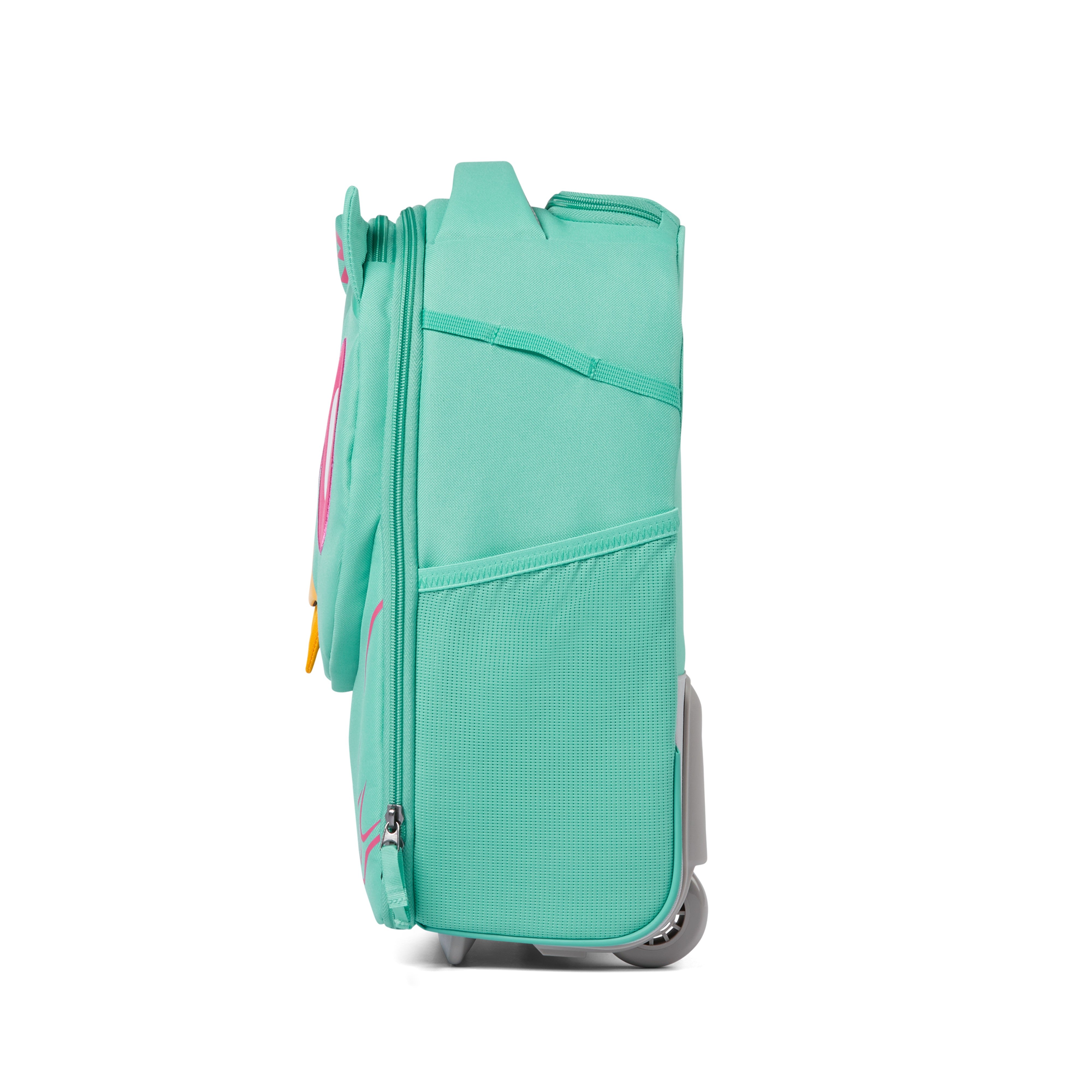 AFFENZAHN trolley kids in tessuto Verde acqua TROLLEY.GUFO