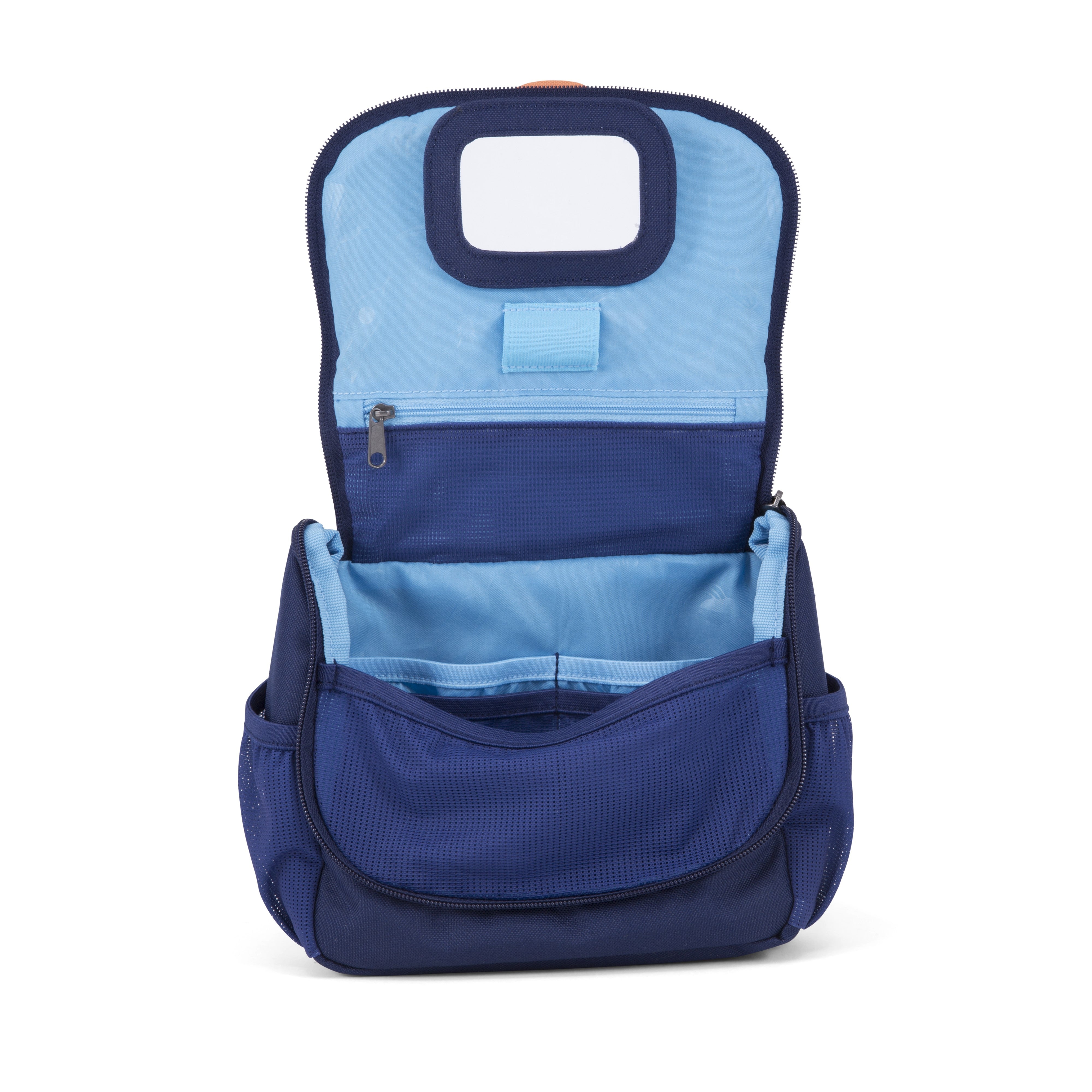 Affenzahn beauty kids in tessuto Blu BEAUTY CASE.ORSO