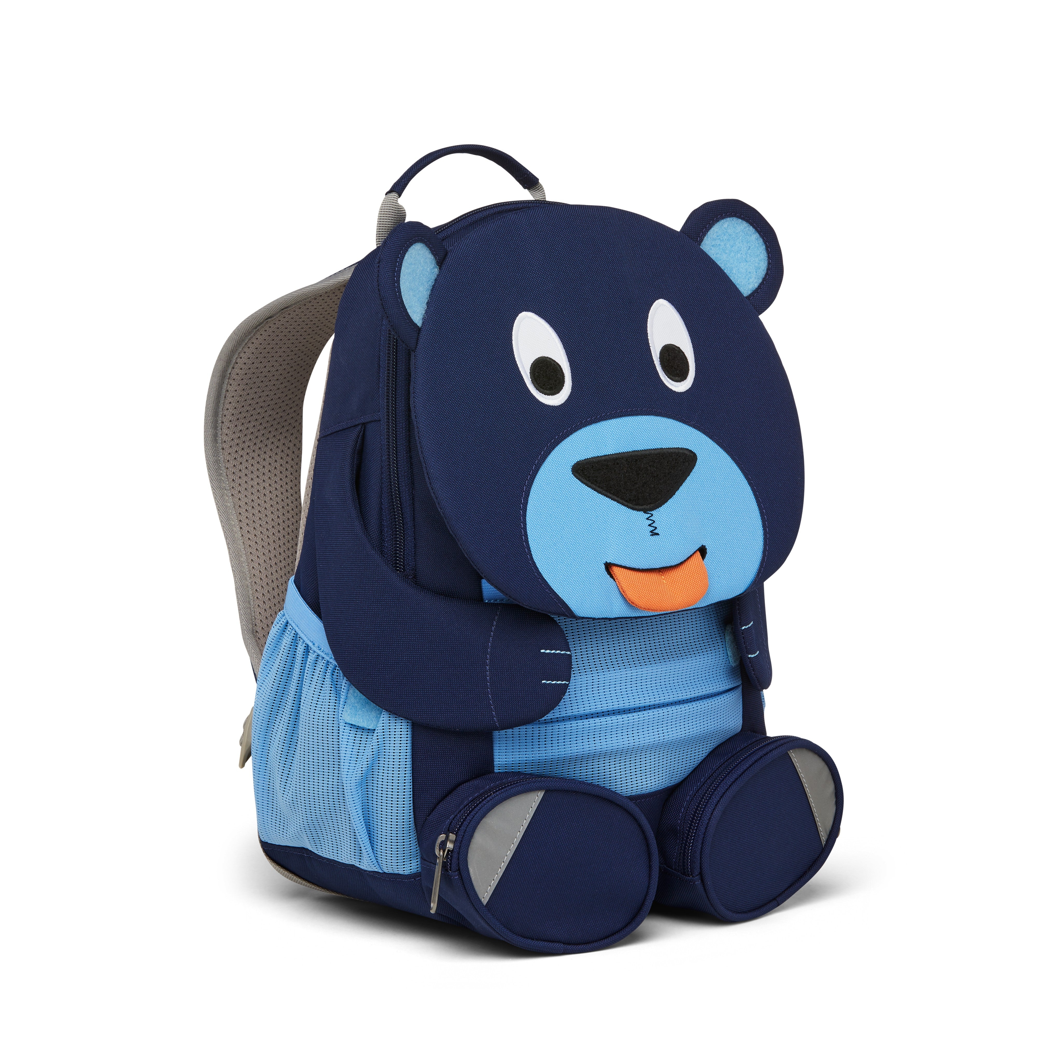 Affenzahn zainetto kids in tessuto Blu GRANDE AMICO.ORSO