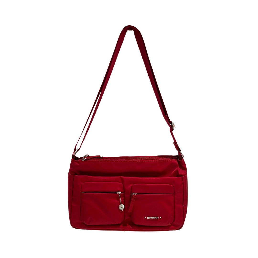 Samsonite borsa a tracolla in tessuto "Move 3 Rosso 124094.1267 DARK RED