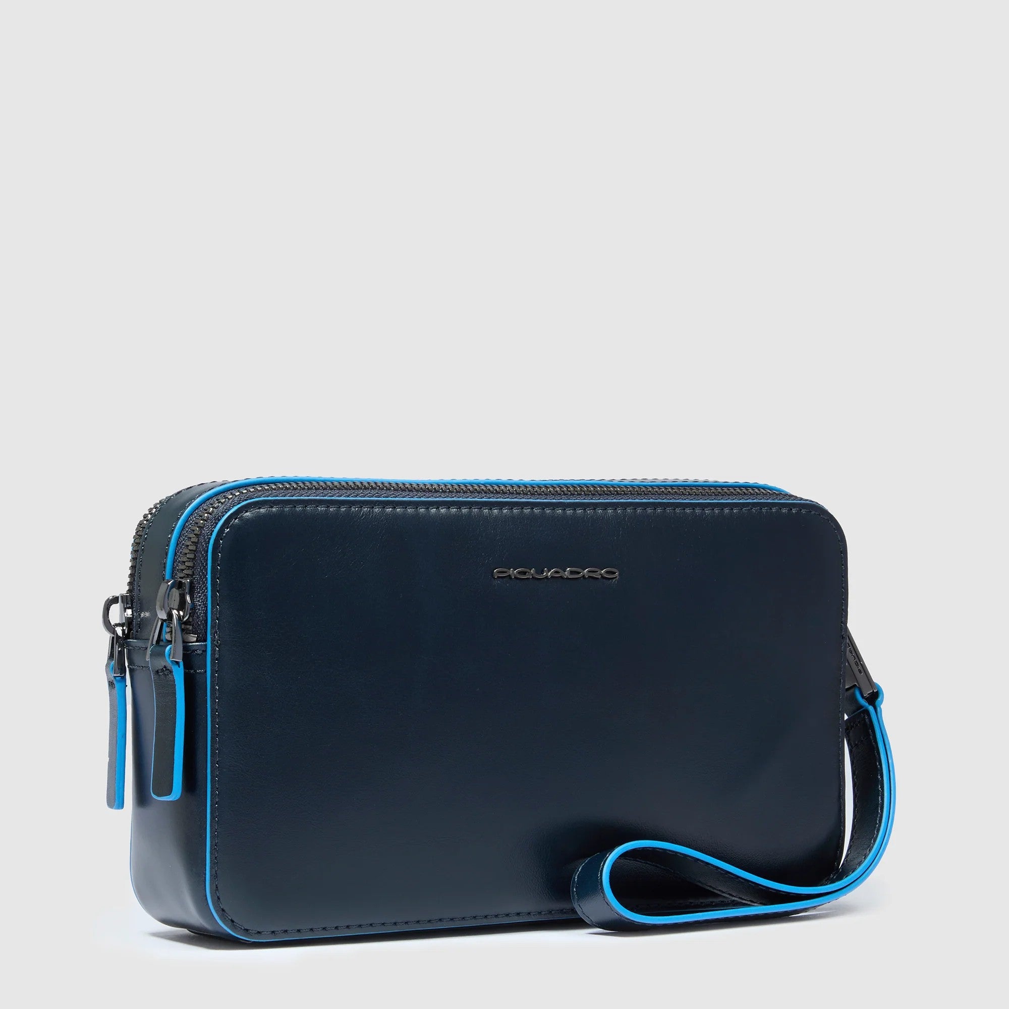 Piquadro pochette in pelle "Blue Square" AC4221B2.BLU2