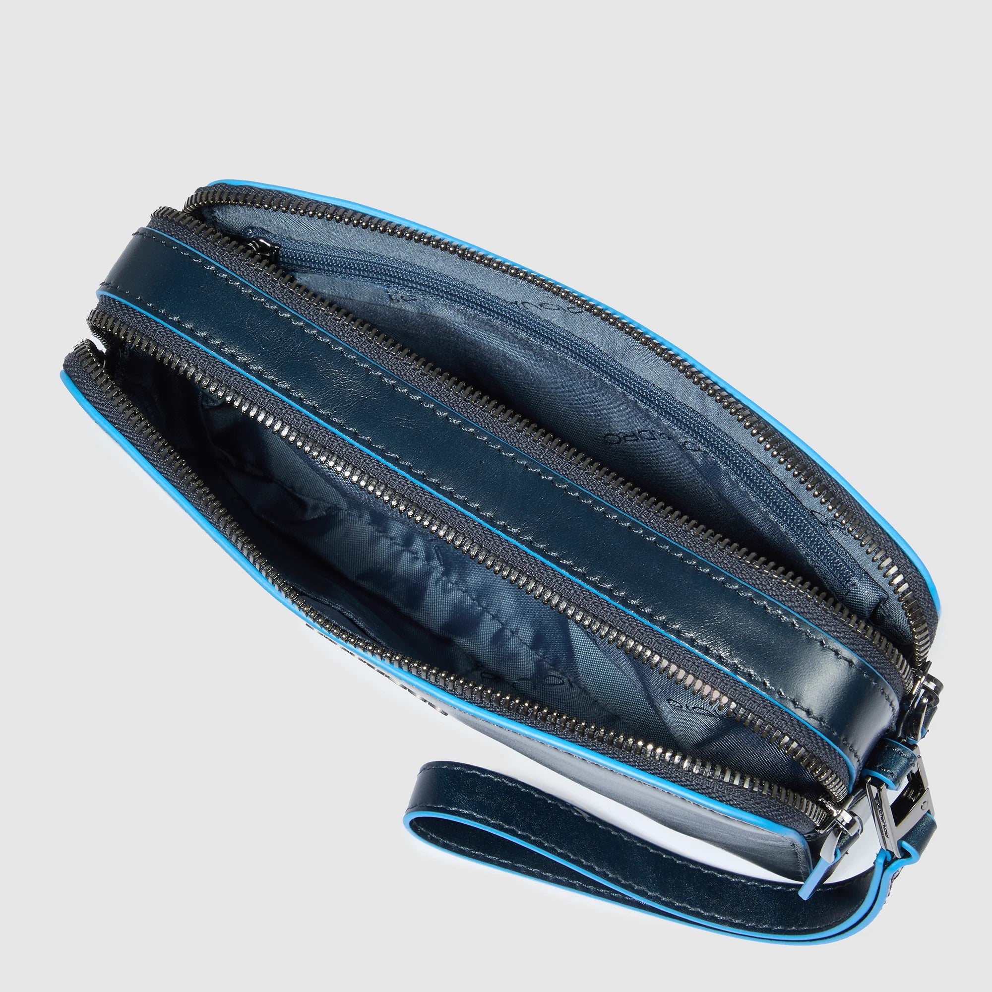 Piquadro pochette in pelle "Blue Square" AC4221B2.BLU2