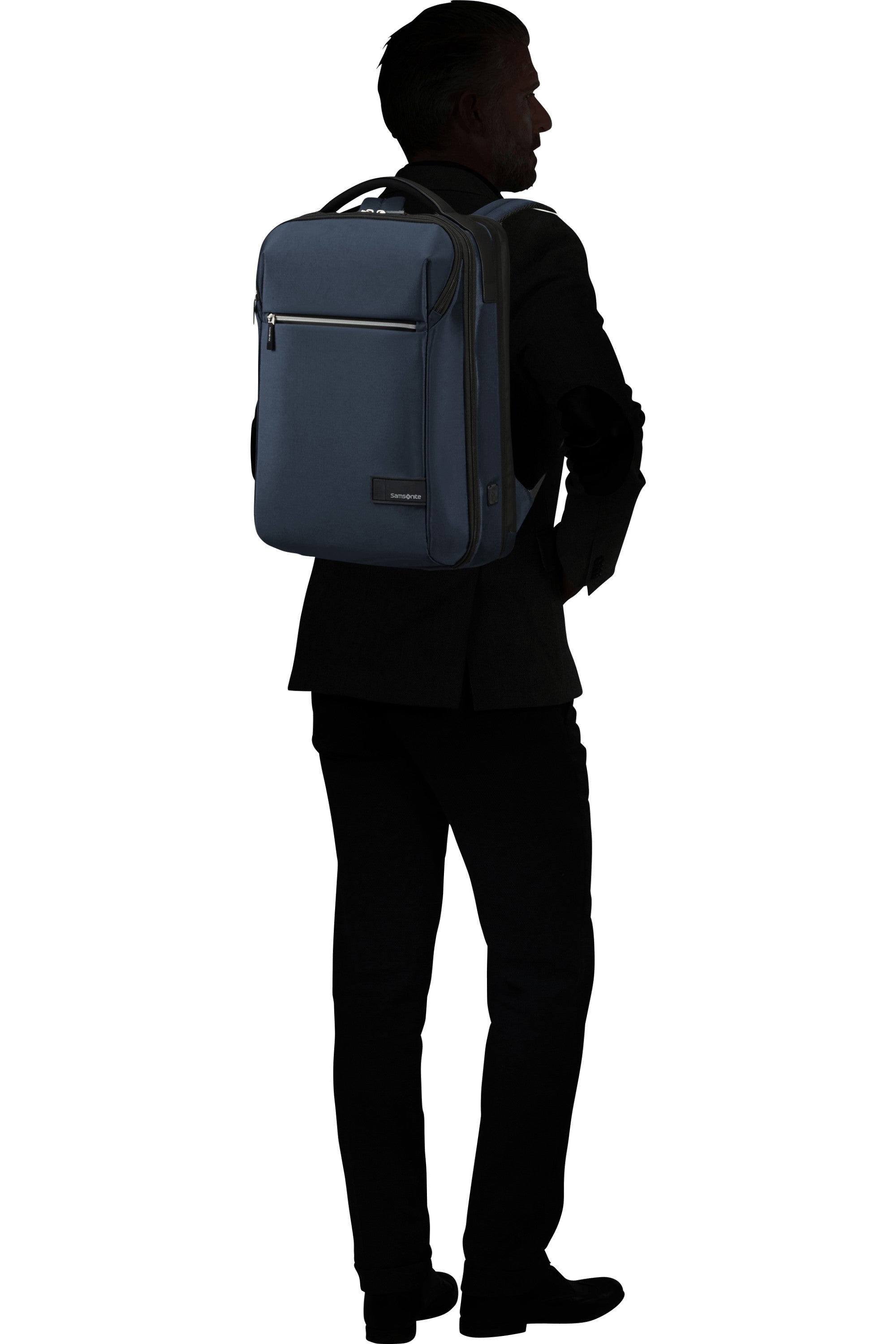 Samsonite zaino porta pc in polietilene riciclato "Litepoint" Blu 134550.1090 BLUE