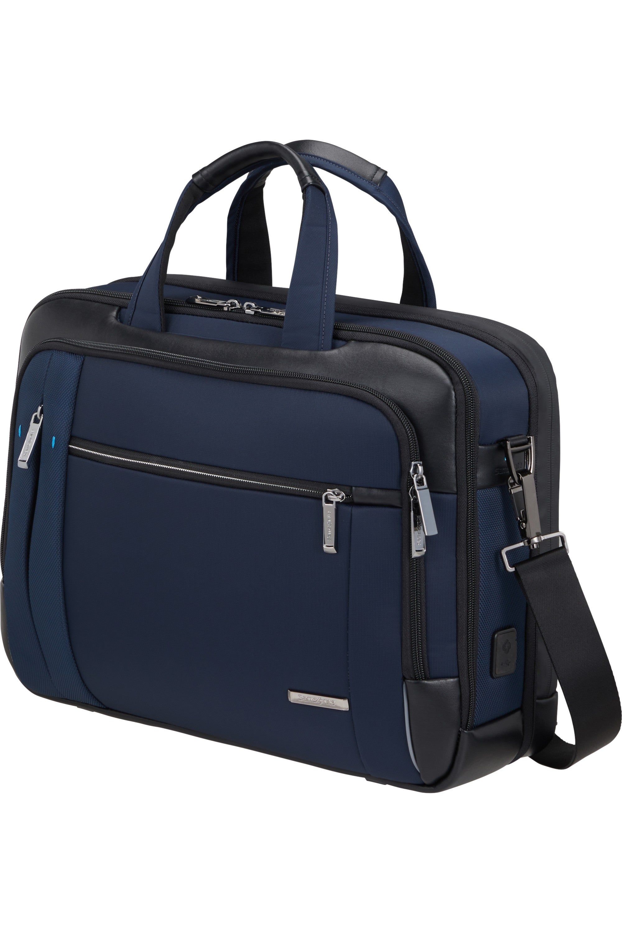 Samsonite cartella in tessuto "Spectrolite 3 Blu 137263.1277 DEEP BLUE