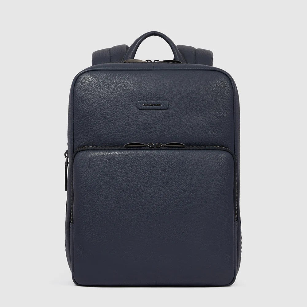 Piquadro zaino in pelle "Modus Special" Blu CA6311MOS.BLU